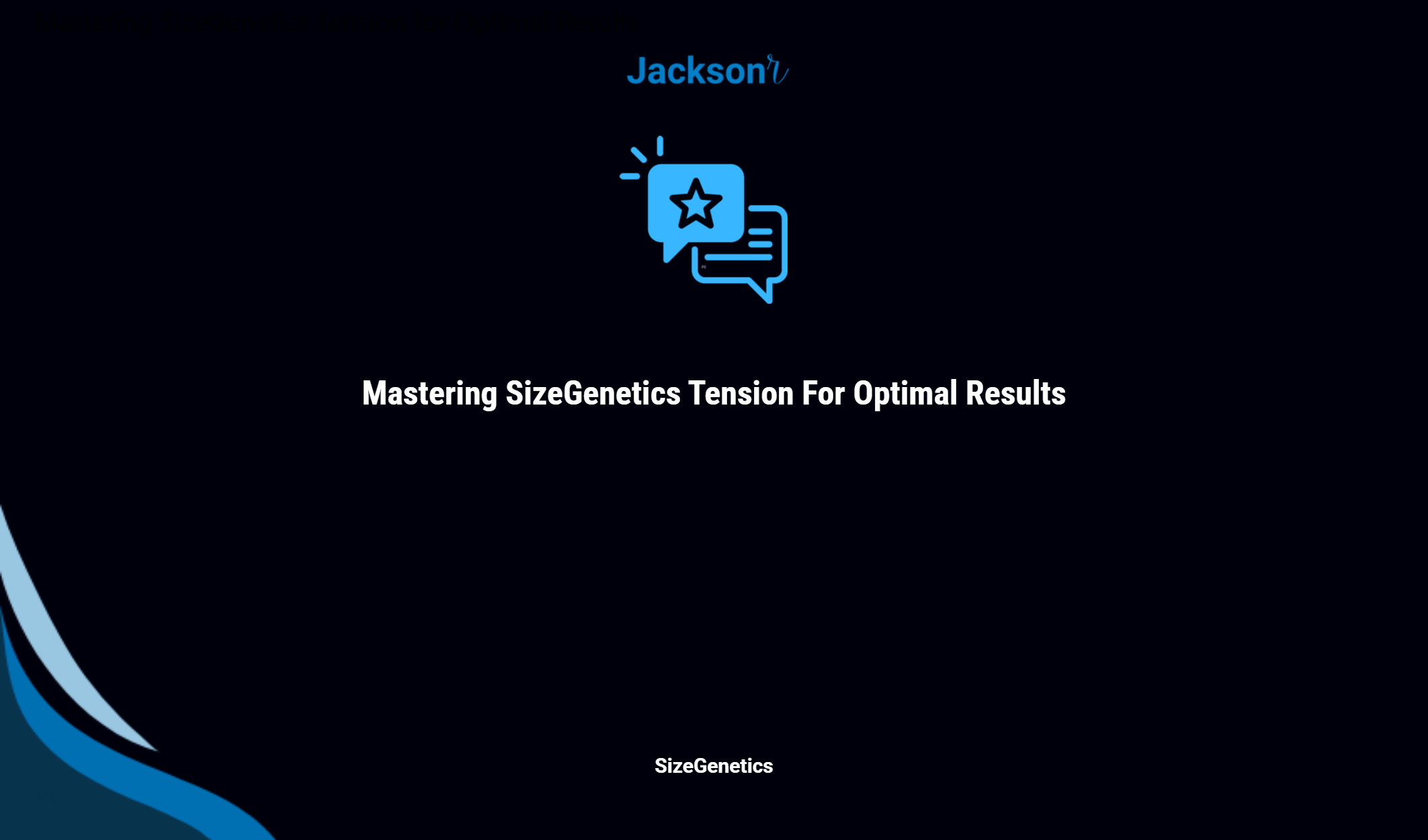 Mastering Sizegenetics Tension For Optimal Results